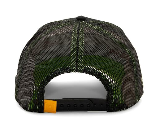 Kšiltovka Capslab - Trucker Margarita - Black / Orange