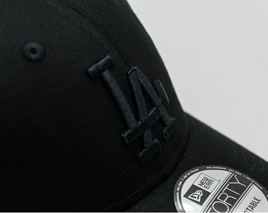 Kšiltovka New Era 9FORTY Los Angeles Dodgers League Essential 2 Black/Black