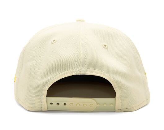 Kšiltovka New Era 9FIFTY MLB Floral Atlanta Braves Retro - Ivory / Juicy Yellow