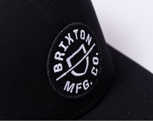 Kšiltovka Brixton Crest X MP Mesh Cap - Black
