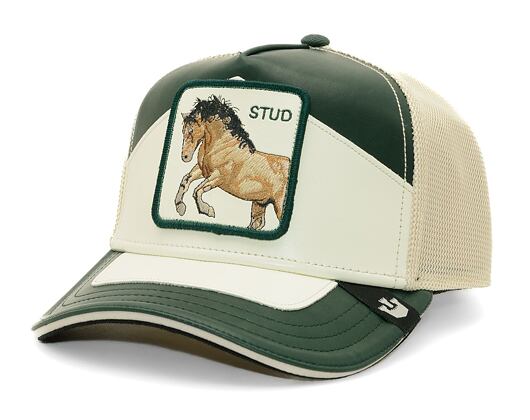 Kšiltovka Goorin - Trucker Moto Stud - Green