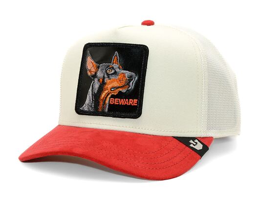 Kšiltovka Goorin - Trucker - The Suede Doberman - Red