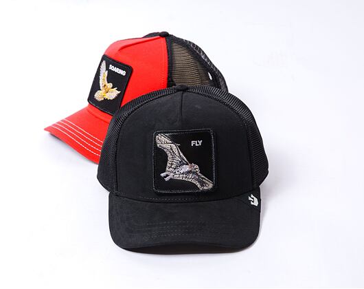 Kšiltovka Goorin - Trucker - The Suede Bat - Black