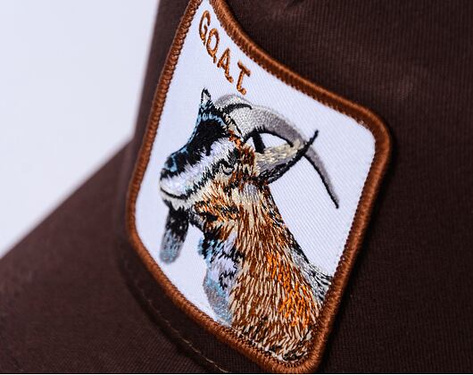 Kšiltovka Goorin - Trucker - The GOAT - Brown