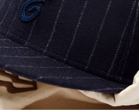 Kšiltovka New Era - 59FIFTY × Shetland Moon® WoolStripe - Navy