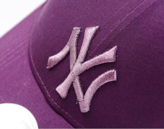 Dámská Kšiltovka New Era - 9FORTY Womens MLB Metallic - NY Yankees - Purple