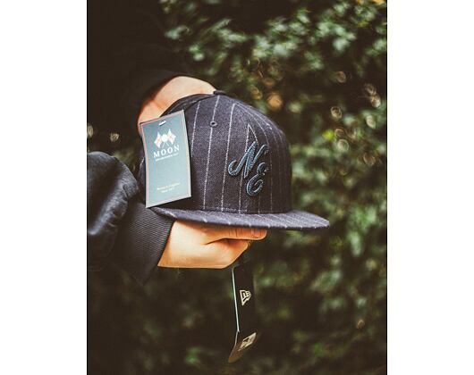 Kšiltovka New Era - 59FIFTY × Shetland Moon® WoolStripe - Navy