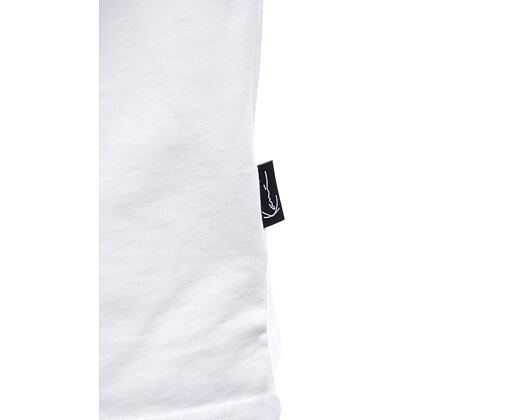 Triko Karl Kani - Woven Signature Airbrush Amor Tee - white/pink
