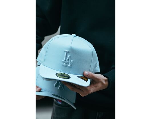 Kšiltovka New Era - MLB Color Pack 59FIFTY A-Frame - LA Dodgers - Baby Blue