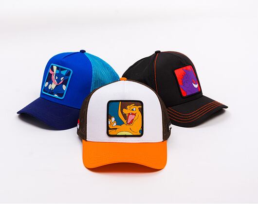 Kšiltovka Trucker Capslab X Pokémon - Charizard - Serge De Coton