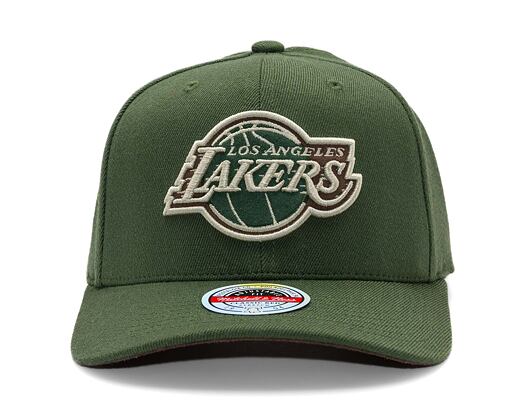 Kšiltovka Mitchell & Ness - Los Angeles Lakers - Fashion Classic Red - Olive