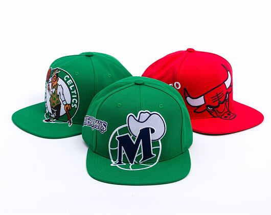 Kšiltovka Mitchell & Ness - Dallas Mavericks - Big Time Snapback Hwc - Green