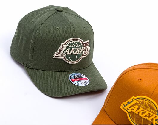 Kšiltovka Mitchell & Ness - Los Angeles Lakers - Fashion Classic Red - Olive