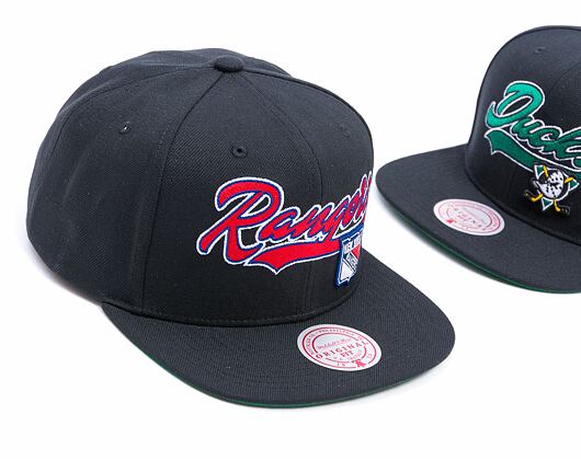 Kšiltovka Mitchell & Ness - New York Rangers - Oversweep Snapback Vntg - Black