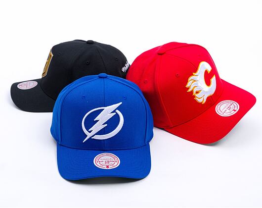 Kšiltovka Mitchell & Ness - Tampa Bay Lightning - Team Ground 2.0 Pro Snapback - Blue