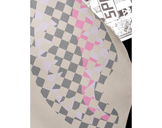Ledvinka Sprayground -  Cream Check Shark Central Crossbody