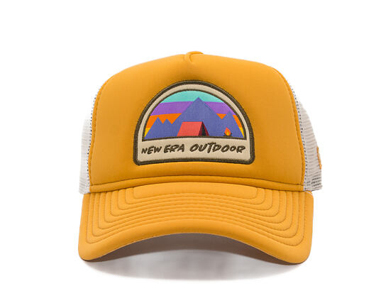 Dětská Kšiltovka New Era - Branded Adventure Patch 9FORTY Trucker - Yellow