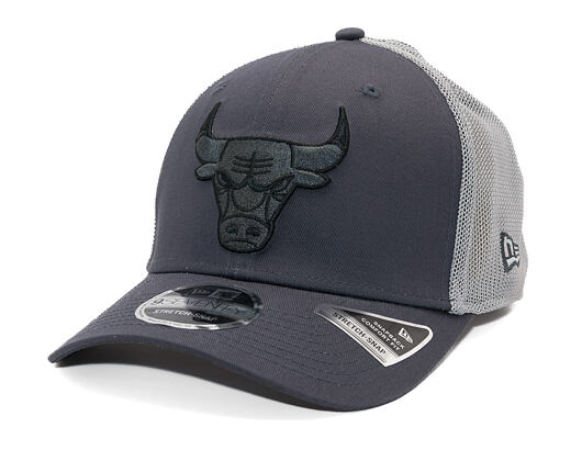 Kšiltovka New Era - NBA Tonal 9SEVENTY Stretch-Snap - Chicago Bulls - Grey