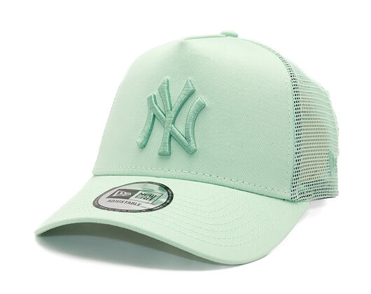 Kšiltovka New Era - MLB League Essential 9FORTY Trucker - NY Yankees - Green