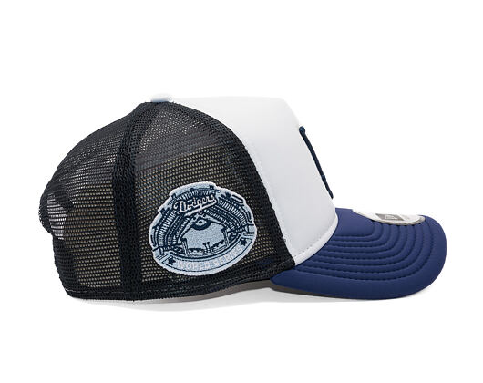 Kšiltovka New Era - MLB World Series 9FORTY Trucker - LA Dodgers - Navy / White