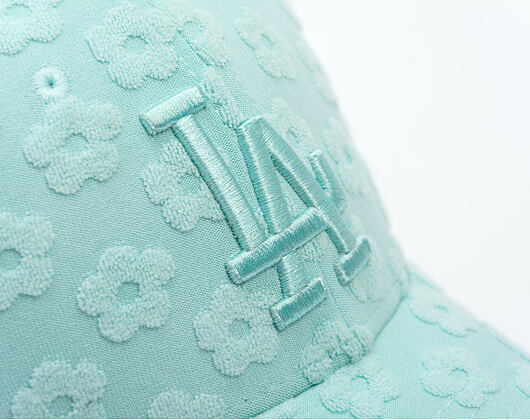 Dámská Kšiltovka New Era - MLB Floral Towelling 9FORTY - LA Dodgers - Green