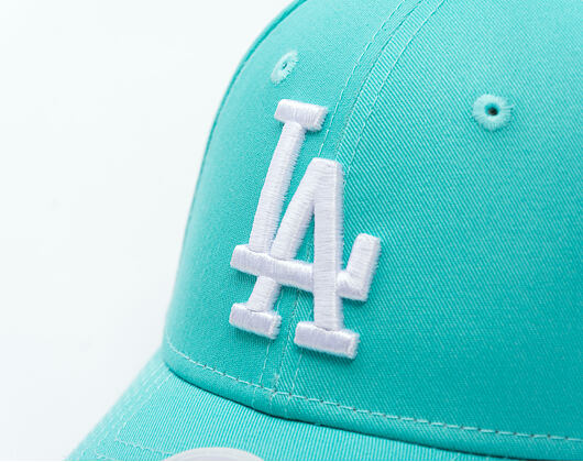 Dámská Kšiltovka New Era - MLB League Essential 9FORTY - LA Dodgers - Teal / White