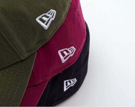 Kšiltovka New Era - Branded Washed Patch 9FORTY A-Frame - Cherry