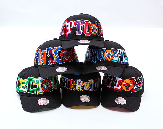 Kšiltovka Mitchell & Ness - NBA Hyper Type Pro Snapback HWC - Charlotte Hornets - Black