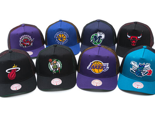 Kšiltovka Mitchell & Ness - NBA Tremor Trucker HWC - Toronto Raptors - Purple