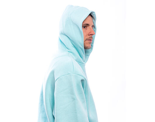 Mikina Karl Kani - Small Signature Essential OS Hoodie - Light Blue