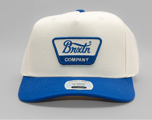 Kšiltovka Brixton - Linwood C Netplus Mp Snpk - Royal/Off White