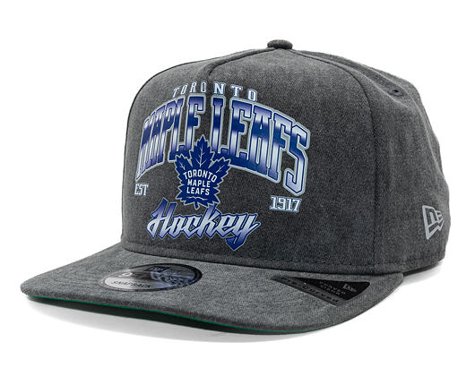 Kšiltovka New Era -  9FIFTY A-Frame NHL Washed - Toronto Maple Leafs - Black