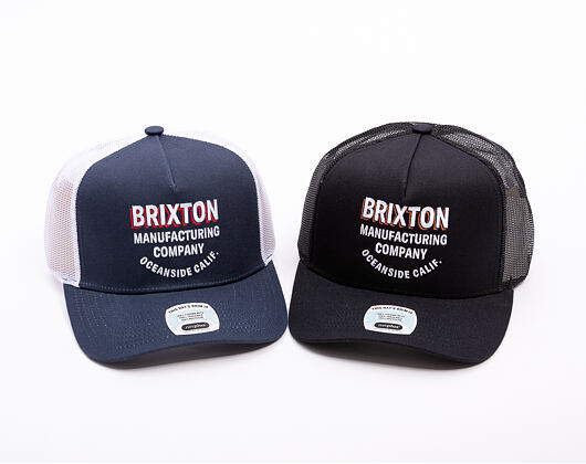Kšiltovka Brixton - Redoubt C Np Mp Trucker Hat - Navy/White/White