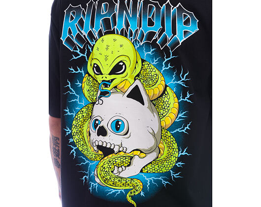 Triko Rip N Dip - Skull And Bones Tee Black