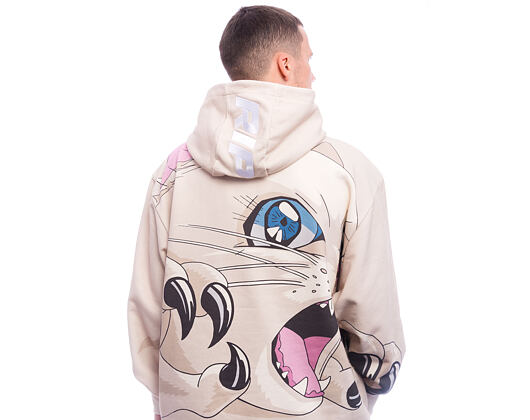 Mikina Rip N Dip - Metal Claw Hoodie Bone