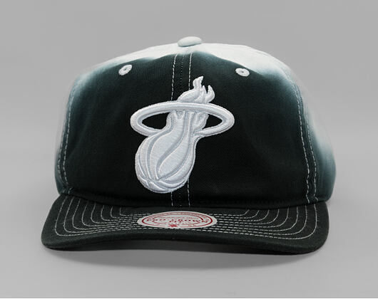 Kšiltovka Mitchell & Ness - Dip Dye Pro Snapback - Miami Heat - Black