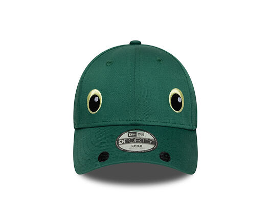 Dětská Kšiltovka New Era - Monster Face 9FORTY - Emerald Green