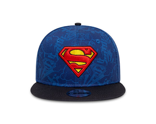 Dětská Kšiltovka New Era - Seasonal Superman 9FIFTY - Azure