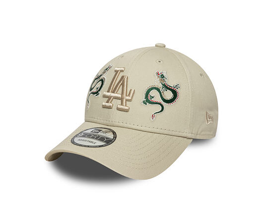 Kšiltovka New Era - MLB Snake Icon 9FORTY - LA Dodgers - Stone