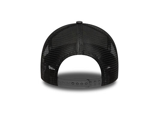 Kšiltovka New Era - Seasonal 9FORTY Trucker - Manchester United FC - Graphite / Cyber Yellow