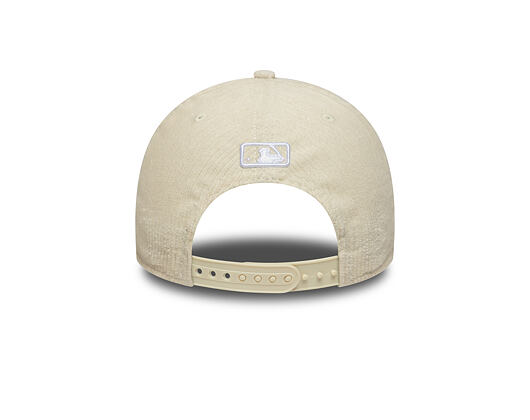 Kšiltovka New Era - MLB Cord 9FORTY M-CROWN - LA Dodgers - Cream