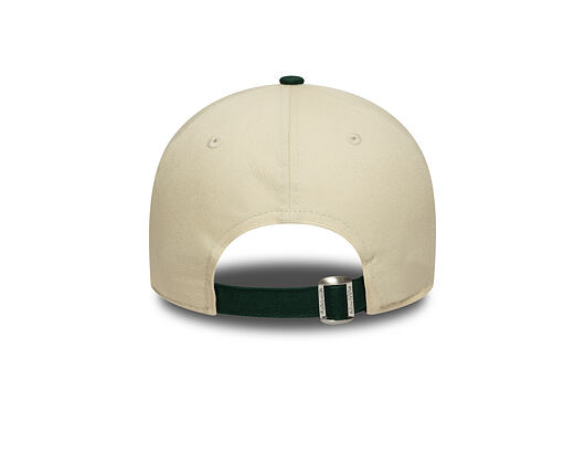 Kšiltovka New Era - Garfield at Golf Course 9TWENTY - Cream / Dark Green