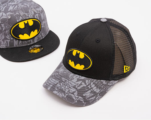 Dětská Kšiltovka New Era - Seasonal Batman 9FORTY - Black