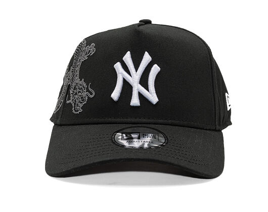 Kšiltovka New Era - MLB Snake Icon 9FORTY A-Frame - NY Yankees - Black