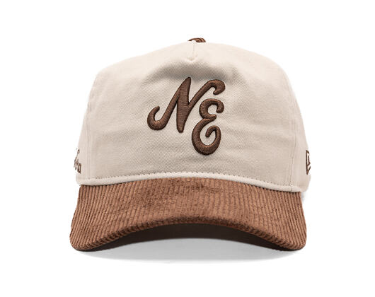 Kšiltovka New Era - Contrast Cord Script Golfer 19TWENTY - Stone / Auburn
