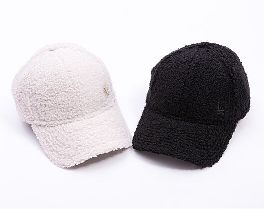 Dámská Kšiltovka New Era - MLB Borg Teddy Fleece 9FORTY - LA Dodgers - Black