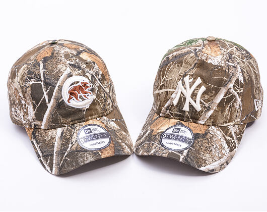 Kšiltovka New Era - MLB Washed Realtree 9TWENTY - Chicago Cubs - Realtree Edge