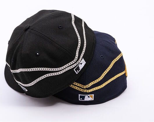 Kšiltovka New Era - MLB Chain Wrap 59FIFTY - NY Yankees - Navy