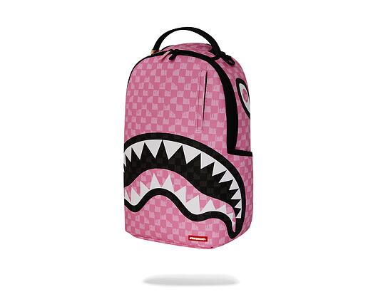 Batoh Sprayground - Pink And Black Drip Check Dlxsv Backpack