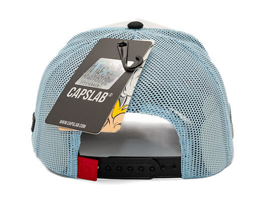 Kšiltovka Capslab - Obelix Trucker - White / Blue